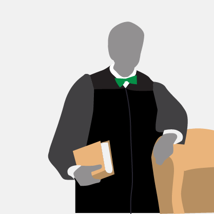 role of the courts navigation button