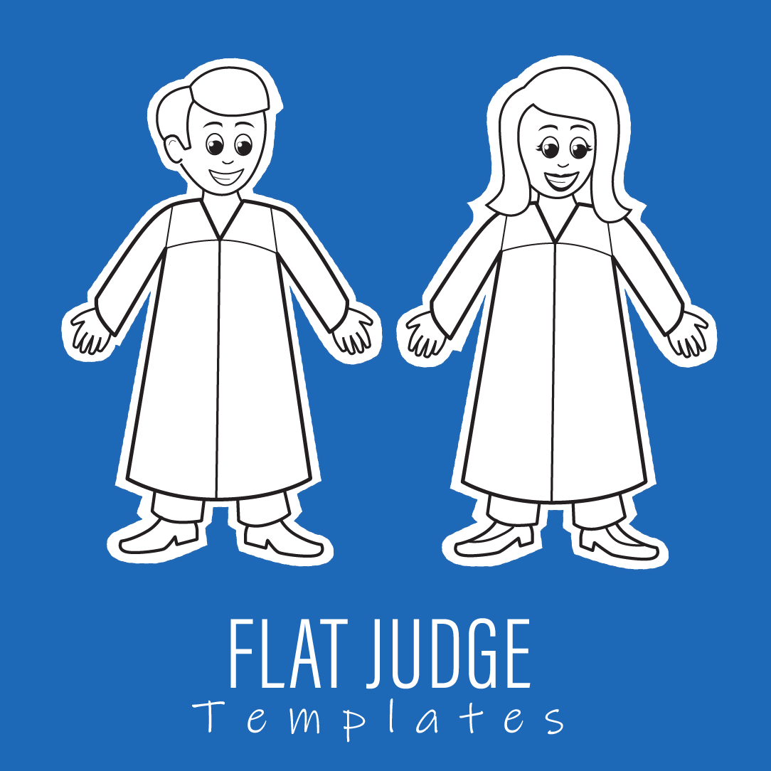 Flat judge templates