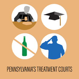 button for the "Pennsylvania's treatment courts" document